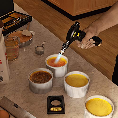 Lexivon Butane Torch Multi-Function Kit | Premium Self-Igniting Soldering Station With Adjustable Flame | Pro Grade 125-Watt Equivalent (Lx-771)… #TOP3