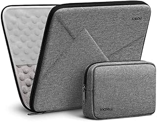 Inateck 13.3 Inch EVA Hard Shell Sleeve Compatible with MacBook Pro 14 M2 2022, MacBook Air 2017-2010, MacBook Pro 13 2015-2012, MateBook D14, 14 Surface Laptop Studio, Shockproof Case