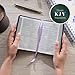KJV Holy Bible, Mini Pocket Size, Faux Leather Red Letter Edition - Ribbon Marker, King James Version, Purple (KJV Pocket Editions)