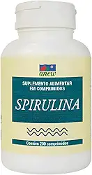 Spirulina Natural, 200 Comprimidos, 80g
