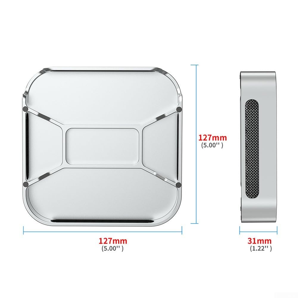 Dissipazione di calore SSD Enclosure Per Mac, Lega di Alluminio Antipolvere Caso Con Ventilatore di Raffreddamento, Adatto M.2 NVMe NGFF 2230 A 2280, USB 3.1 10Gbps Fast Backup