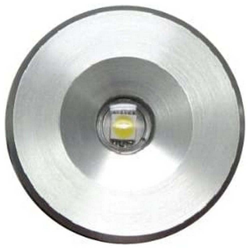 112204, Echo Courtesy / Accent Light, Brushed Housing, Blue