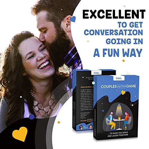 Couples Question Game ...to Make You Smile and Laugh Together – Fun and Couples Card Games - Conversation Cards for Date Night - Romantic Gifts for Him - Image 3