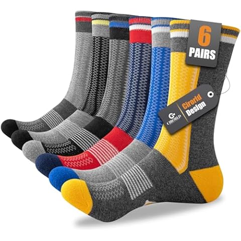 Cirorld Men's Cushioned Cotton Socks Multipack Cover
