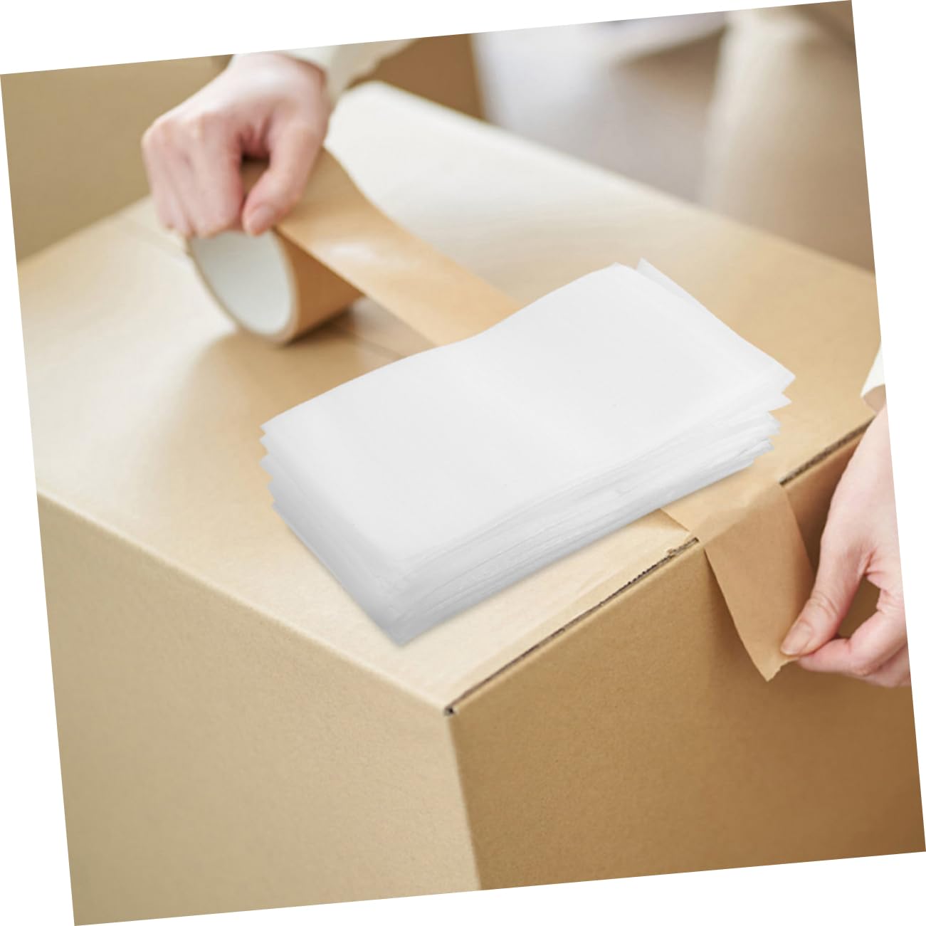 SHINEOFI 1000piezas Bolsas De Espuma Acolchadas Para Envolver Artículos Frágiles Para Mudanzas Embalaje De Vajilla Marcos De Fotos y Protección De Objetos Delicados Materiales De Embalaje d