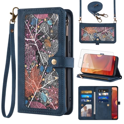 Housse Moto G15 avec fermeture éclair et sangle pour libérer vos mains lors des sorties