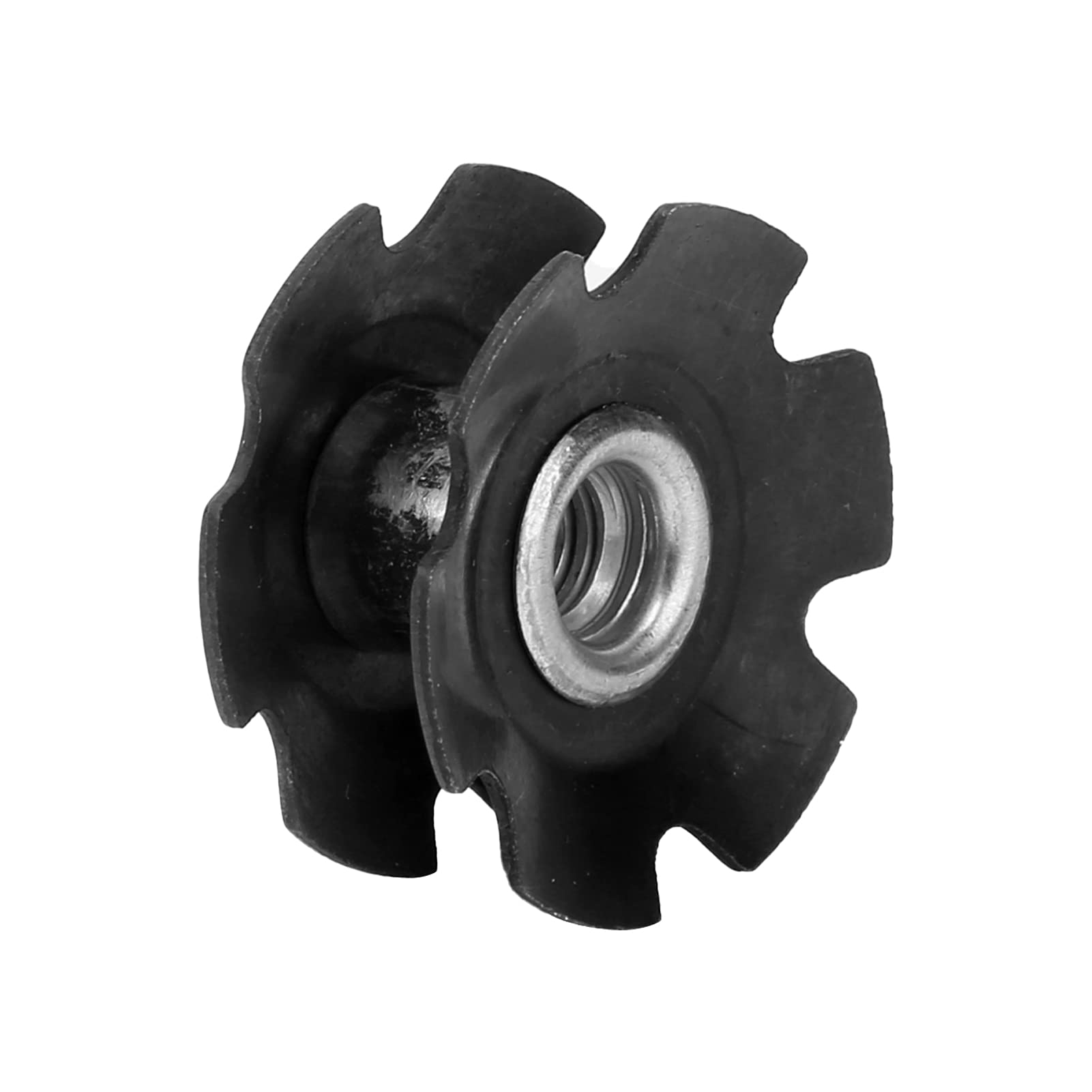 Nakrętka gwiazdowa widelca rowerowego, nakrętka gwiazdowa zestawu słuchawkowego, rower górski, rower szosowy, wał widelca do rury widelca 28,6 mm / 1,1 cala