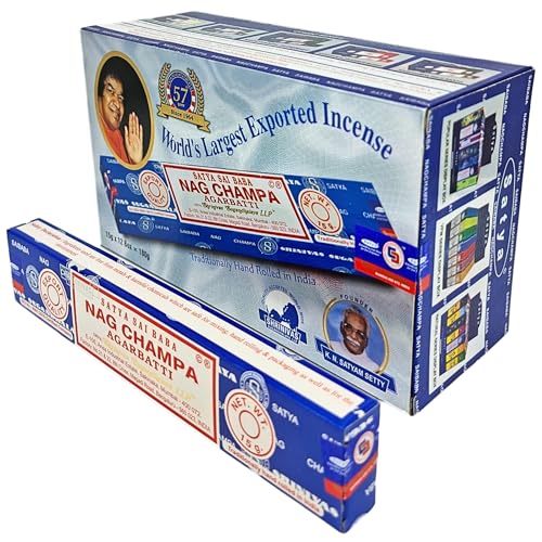 Satya Räucherstäbchen x LAVISA Meditation Aromatherapie Duft (Nag Champa)