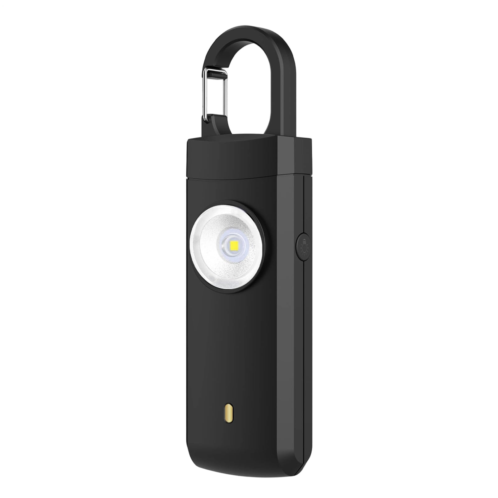 Alarma personal – Tipo C recargable de seguridad con 130 dB para protección personal, alarma compacta con función de emergencia, dispositivo de seguridad para viajeros