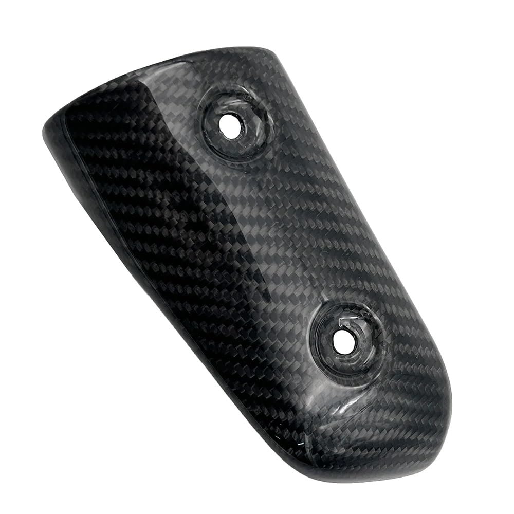 Cubierta Calor Silenciador System Escape Fibra Carbono Real para Motocicleta Tubo Conexión Meo Cubierta Protección Térmica Carcasa Antiescaldado para G310R G310-R 17-23