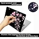 Laptop Haut Aufkleber Aufkleber, 12 13 13,3 14 15 15,4 15,6 Zoll Laptop Vinyl Haut Aufkleber Abdeckung Art Protector Notebook (2 Handgelenk Pad enthalten), wasserdicht abnehmbar, Rosa Herzen