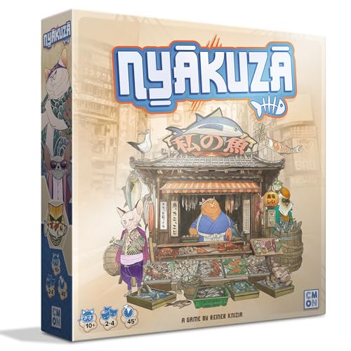 Nyakuza juego de mesa estrategia competitivo para 2-4 jugadores miniatura 1