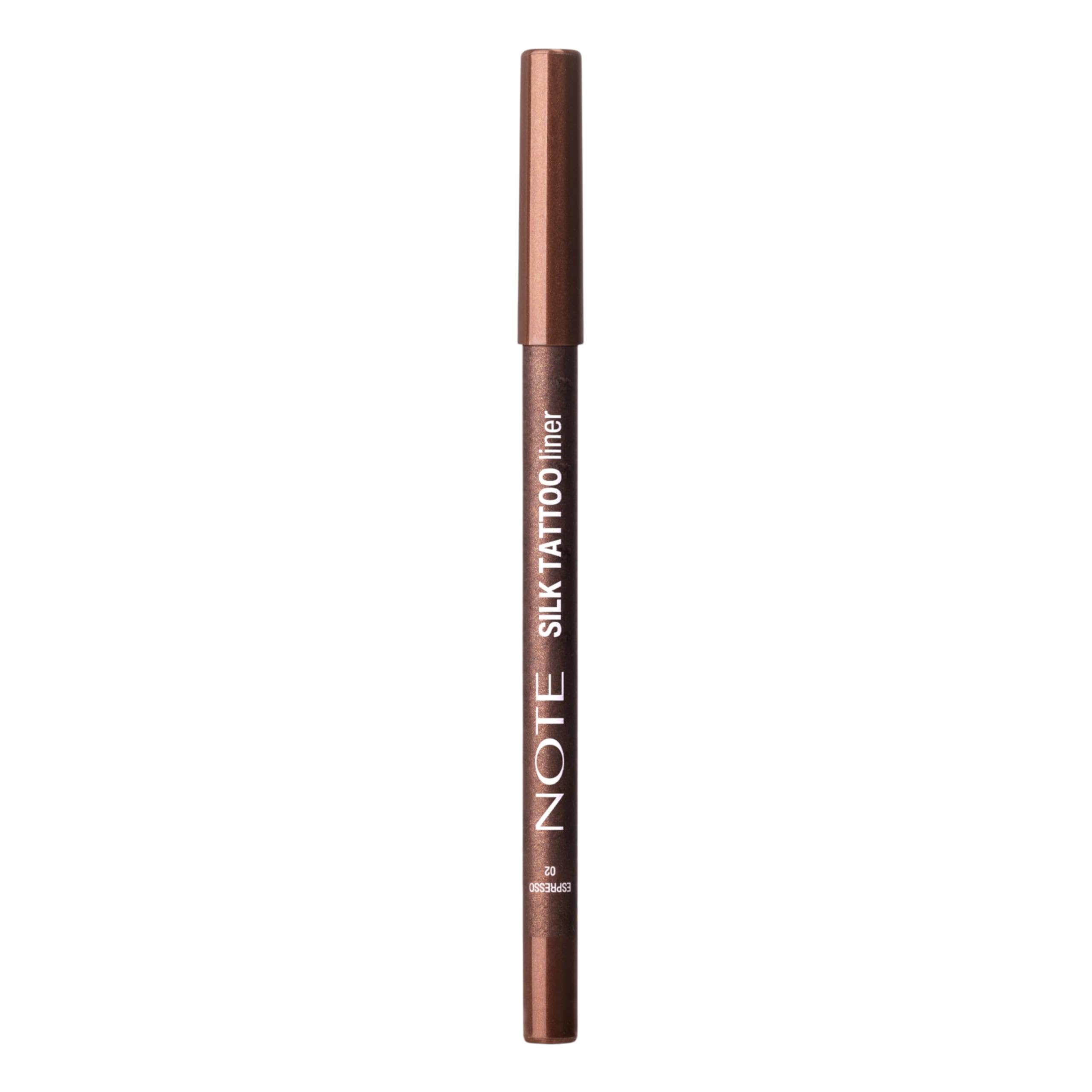 Note Cosmetics Silk Tattoo Liner Suya Dayanıklı İpeksi Jel Göz Kalemi - 02 Espresso