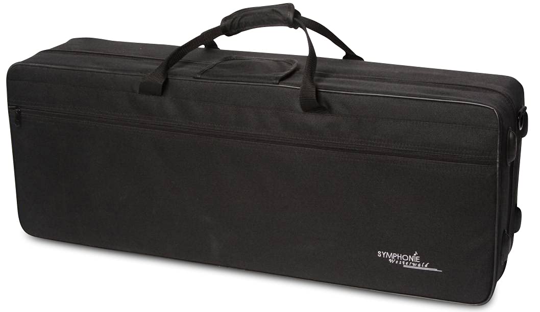 Saxofón tenor original, bañado en plata auténtica, incl. maleta rígida y accesorios, nuevo