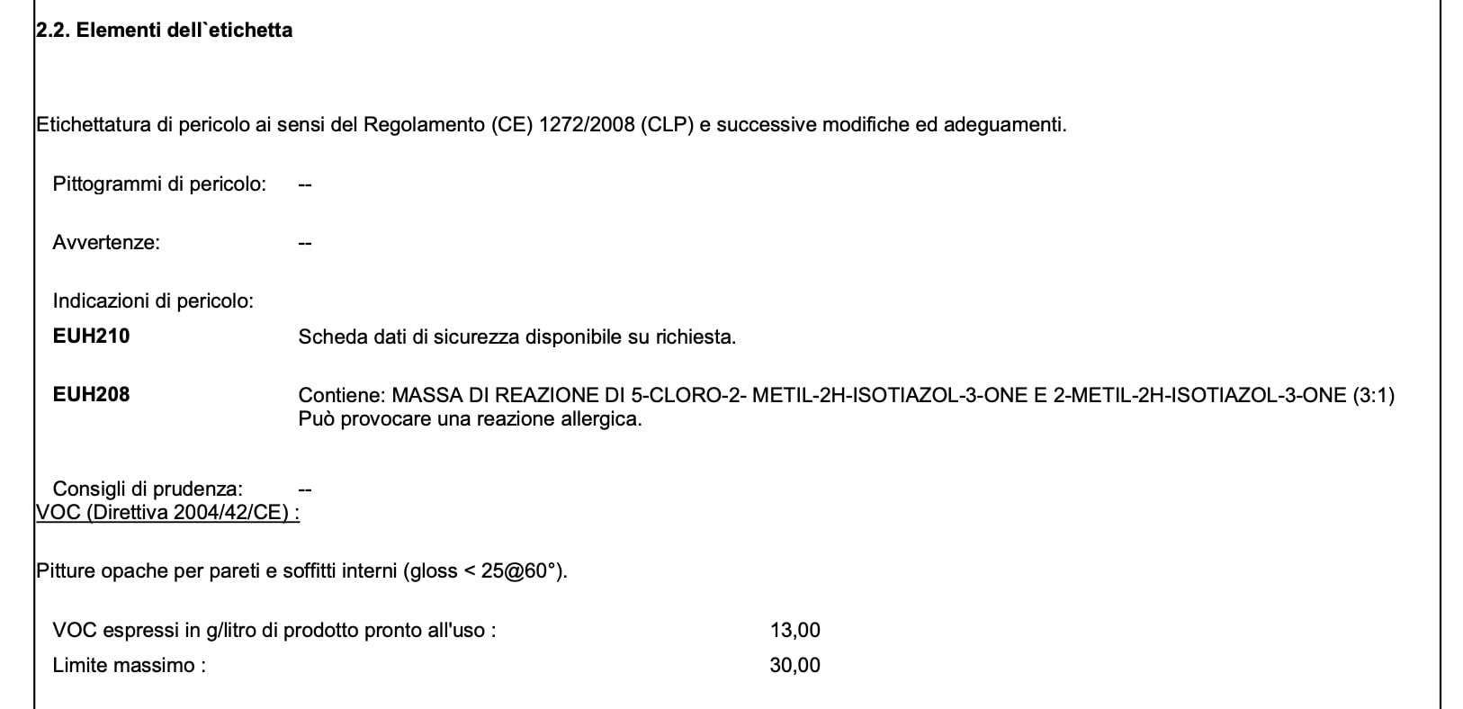 IVC OLYGIPS Idropittura Professionale per Interni ad Alta Copertura Bianca 5 Litri