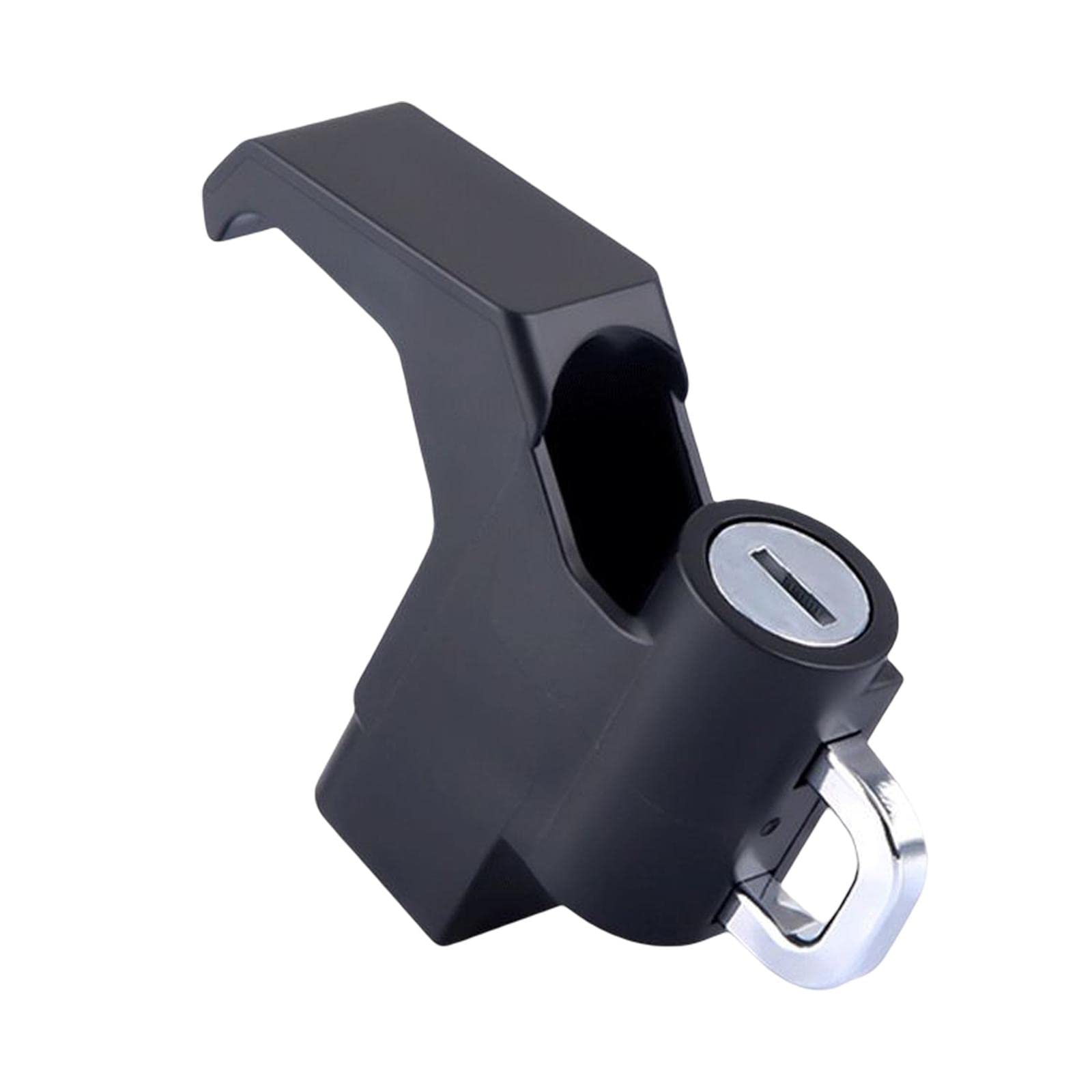 ATORSE® Motorcycle Helmet Security Hook Lock High Performance For Scooters Black-image-27