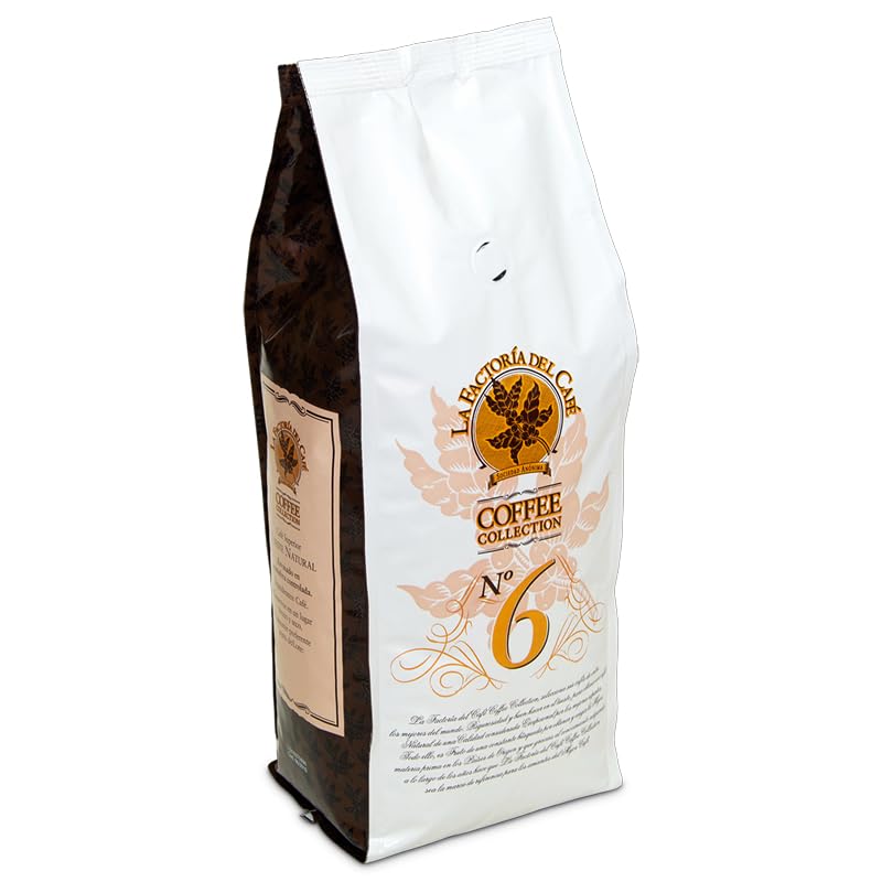 La Factoría del Café - Coffee Collection Nº 6 Selección de Los Mejores Cafés Arábicos Africanos | Orígenes Kenia y Etiopía - Disponible En Grano y Molido - 1 Kg