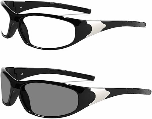 Gafas de lectura fotocromáticas de lente completa para hombres y mujeres, cuadradas para lectura de transición deportiva