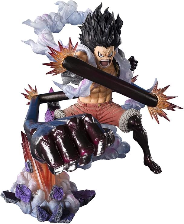 TAMASHII NATIONS フィギュアーツZERO ONE PIECE [超激戦] モンキー・Ｄ・ルフィ ギア４ -スネイクマン・王蛇-（再販版） 約160mm PVC&ABS製 塗装済み完成品フィギュア
