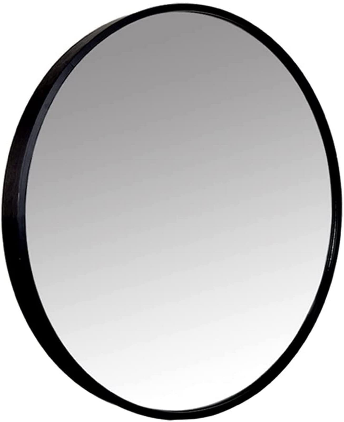 Bathroom Mirror Cosmetic Mirror Wall Mirror Black Wall Mirror Round Large Bathroom Mirror Circle Metal Frame Shaving Makeup