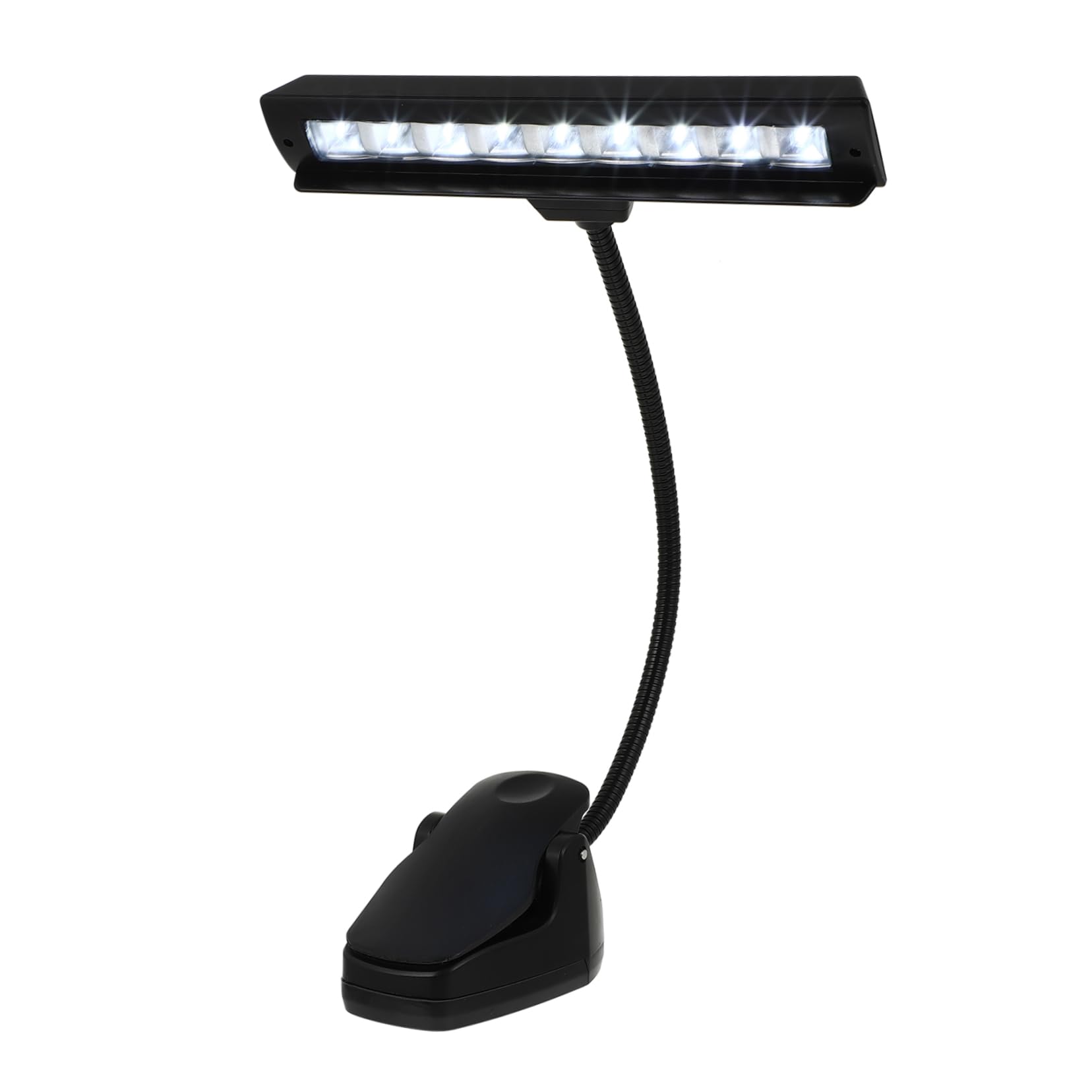 KKXXYQFC Lampada 1 Set Lampada da tavolo a LED per spartiti Lampada da tavolo con clip Lampada da scrivania per studio Lampada da lettura notturna con clip Lampada da comodino pieghevole Lampada a LED