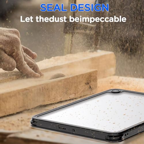 Coque iPad 10.9 étanche IP68 antichoc avec support vidéo et écran de protection - 7