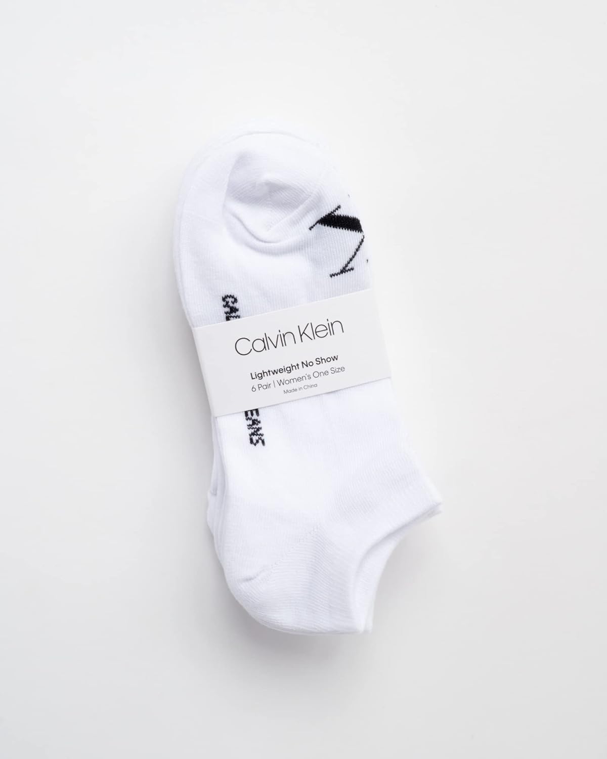 Calvin Klein Womens No Show Socks - 6 Pack Non Slip Heel Lightweight Cotton Blend Low Cut Invisible Socks for Women - Image 3