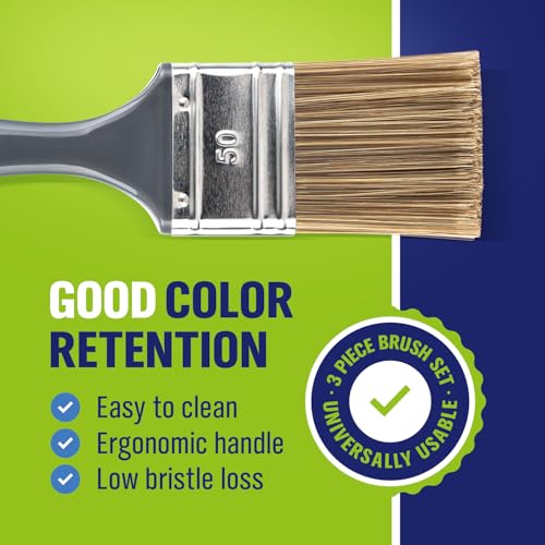 Foto von Color Expert 82650315, Lasurpinselset 30/50/70 mm Grau