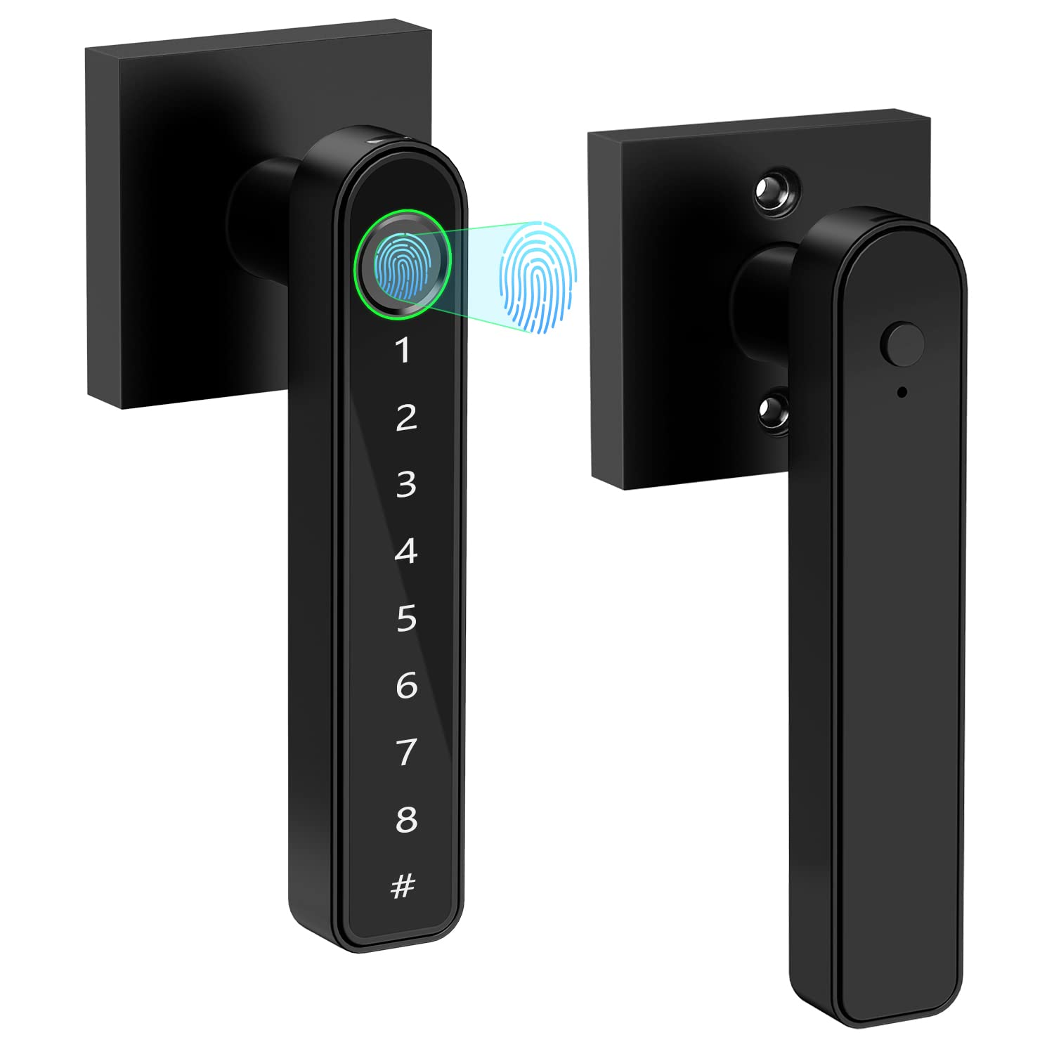 Joymon Fingerprint Door Lock, Keyless Entry Door Locks with Keypad