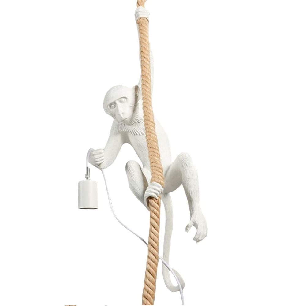 TBVECHI Modern Lighting Fixture Vintage Monkey Light Wall Light Table Light Pendant Light Creative Lighting E27 for Dining Living Room Bedroom Bar