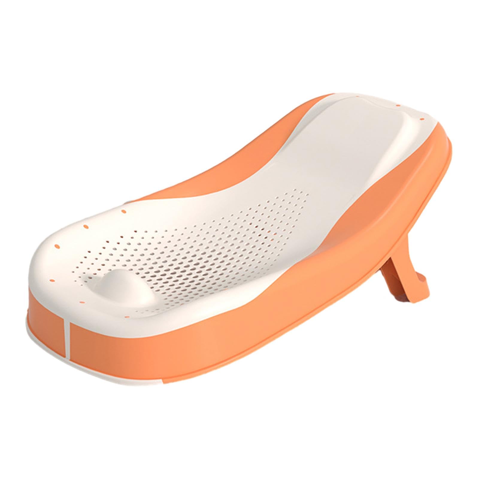ILSMYSUTRA Bath Support Portable Bath Tub Lying Support for Travel Bathroom 0-12 Months Orange-image-37