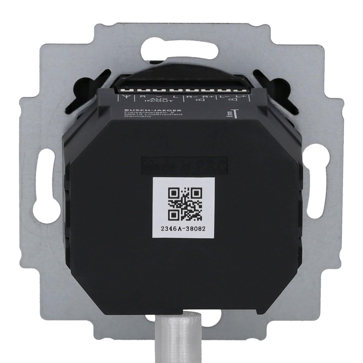 Busch-Jaeger 8215 U-101 Dab+/RDS Radio-réveil Noir 2CKA008200A0275