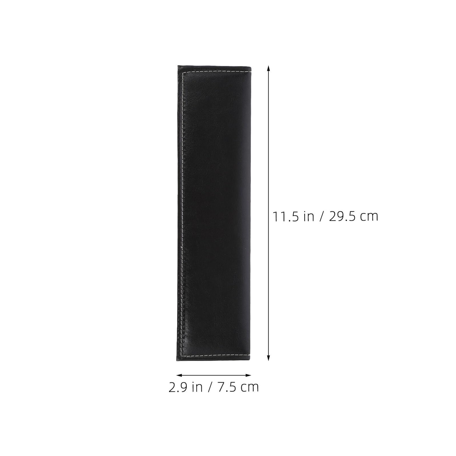 Caja Organizadora de Relojes Rectangulares Pu, 2 Piezas, Negro, Viaje