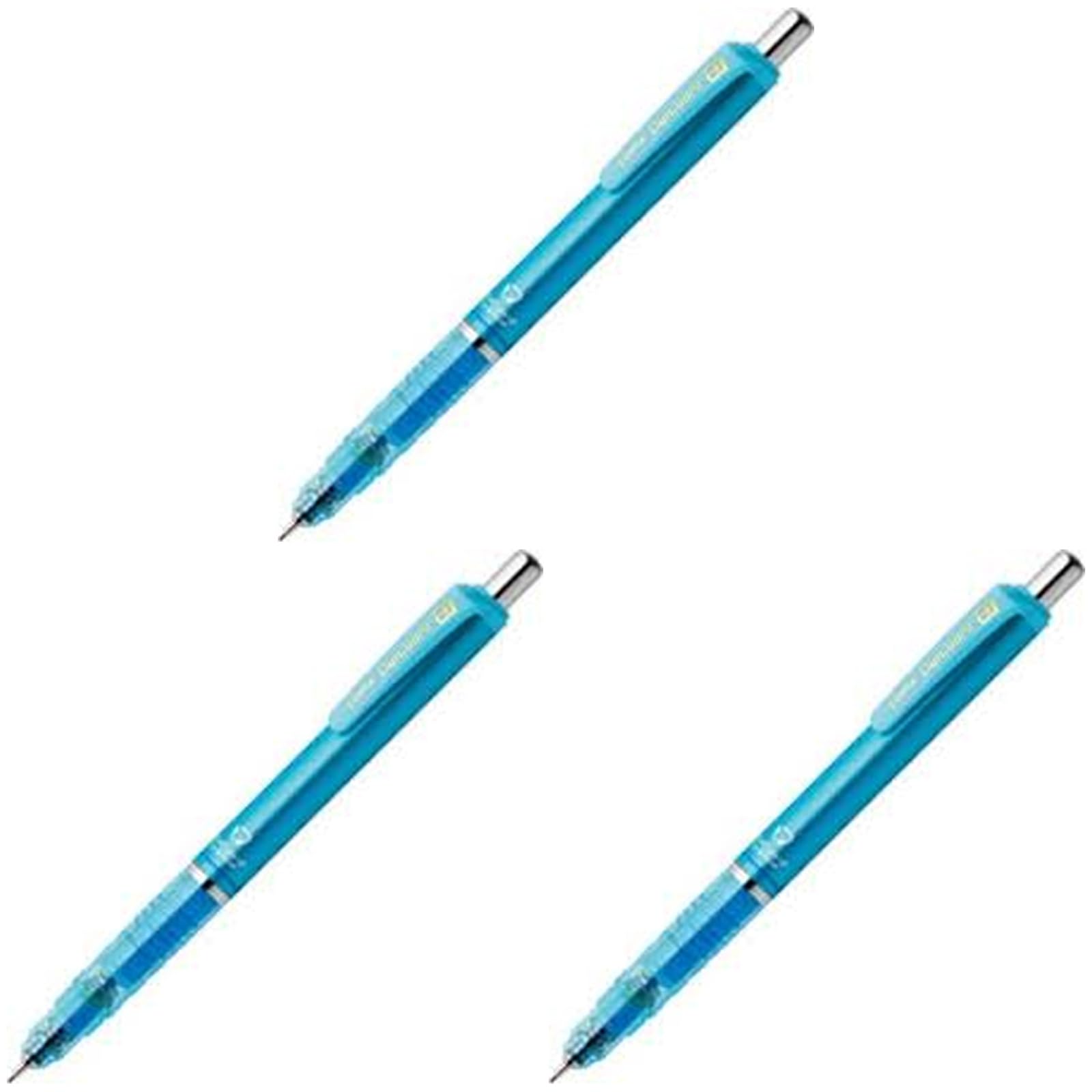 Zebra DelGuard 0.7mm Mechanical Pencil Bright Blue 3 Pack Lead Guard Japan
