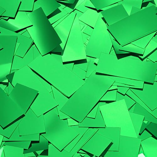Sumind 200g Green Confetti 2'' Large Foil Glitter Table Party Confetti