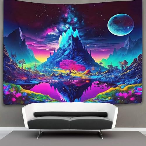 Tenture 3D Paysage Grand Format 180x230 Impression Haute Qualité - 3