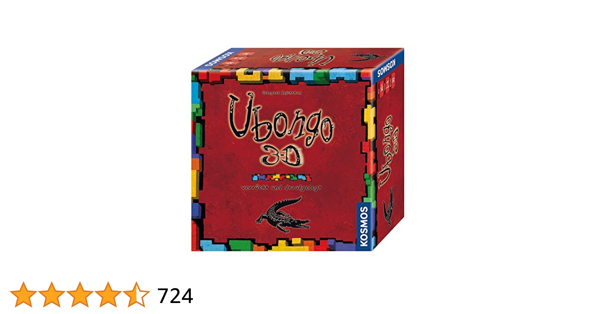 Ubongo ウボンゴ 3D 新品未開封 ジーピー ウボンゴ 3D 完全日本語版 (ボードゲーム) 価格比較