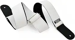 Correias P/INSTR.CORDAS C/PONTEIRAS COURO DUPLO- LINHA SUPREME (Branco)