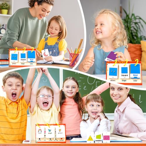 Image of PATPAT Flash Cards for Preschool English Phonics CVC Numbers Double Sided