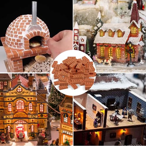 BNGXR Mini Mattoni, 50 Pezzi Mattoni in Miniatura