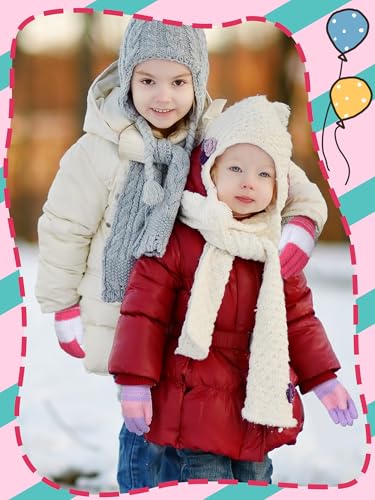 Image of Syhood 5 Pairs Kids Winter Gloves