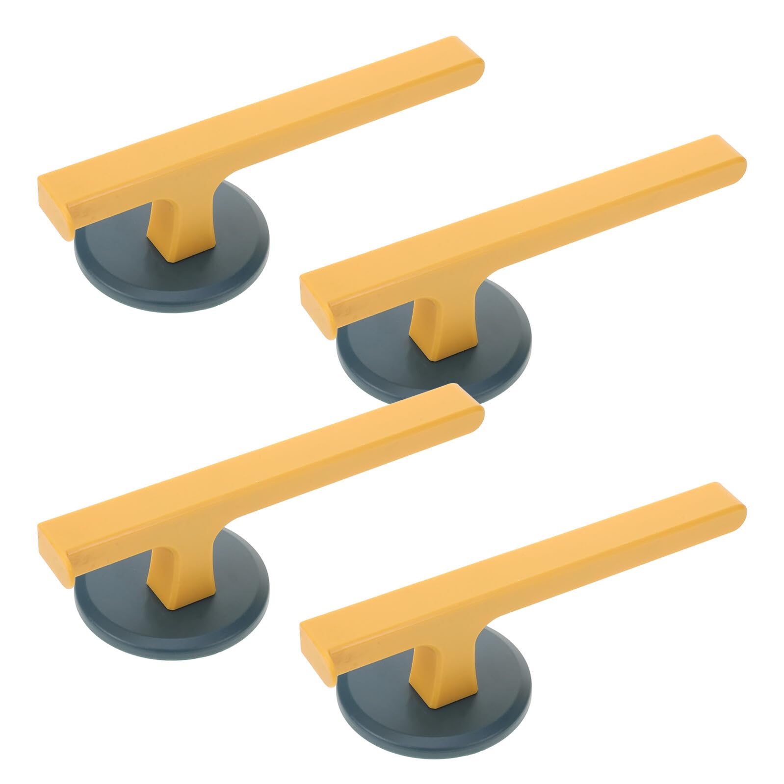 4pcs Wall Mounted Bathroom Towel Rack Adhesive Holder For Organizer Reusabl