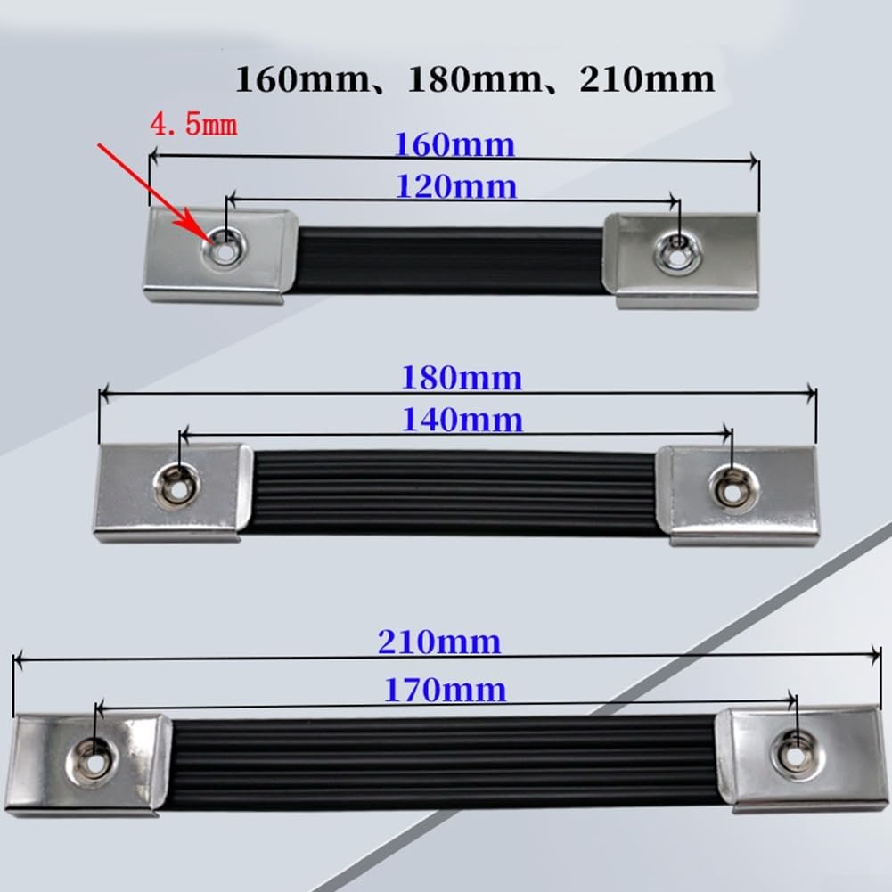 Sangle réglable pour enceinte avec poignée en PVC robuste (180 mm)