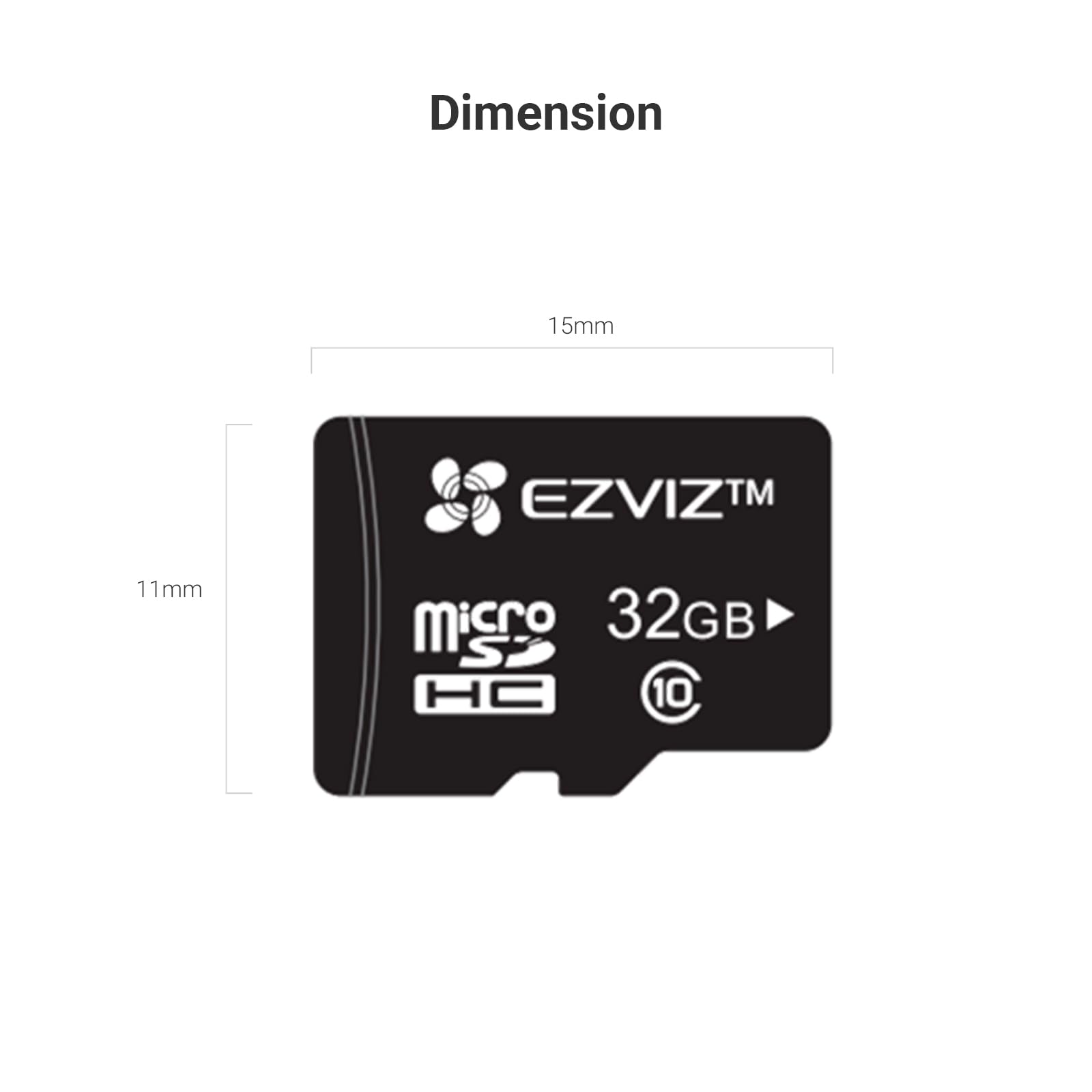 EZVIZ 32Go Carte Micro SD SDHC Class 10 UHS-I 90MB/s
