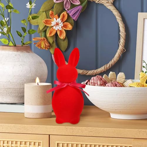 Afflierte Osterkaninchen, Flied Kaninchenfiguren - Flied Statue Dekorationen Von Kaninchen -Ostern | Tischzentren, Kaninchen -Figuren Für Schreibtischdekoration, Dekorationsfeierversorgungen
