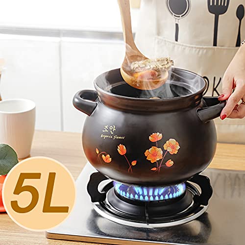 DQM Pentola Rotonda in Terracotta/Ceramica Scatola...