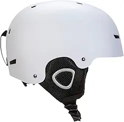 Milageto Capacete de esqui Capacete esportivo Capacete de snowboard respirável e confortável Capacete de snowboard para skate Ciclismo Snowboard Adolescentes