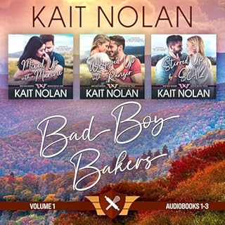 Bad Boy Bakers, Volume 1: Books 1-3 Audiolibro Por Kait Nolan arte de portada