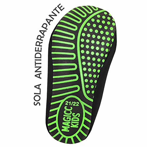 Sapatilha Infantil Antiderrapante Conforto Menino, Magicc Kids S103