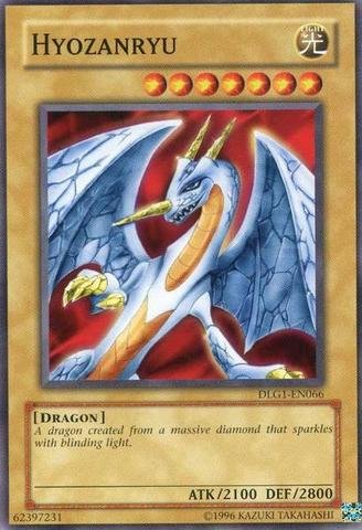 Amazon.com: Yu-Gi-Oh! - Hyozanryu (DLG1-EN066) - Dark Legends